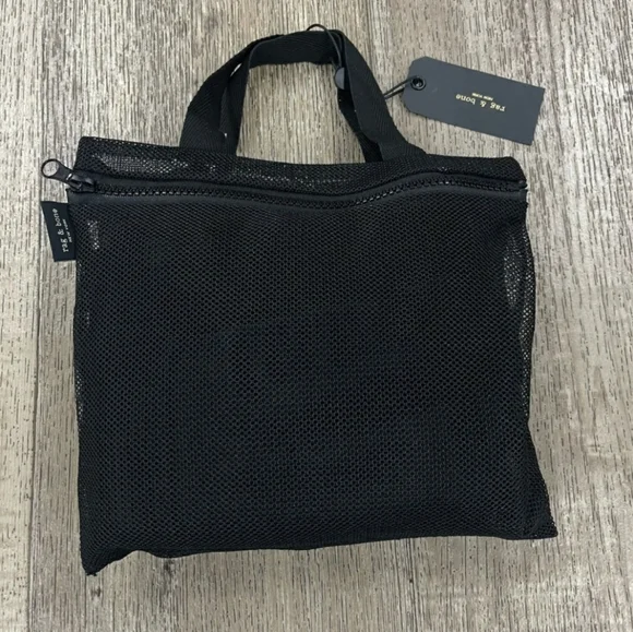 Rag & Bone The Knit Lounge Travel Set Black Small nwt - Picture 8 of 9